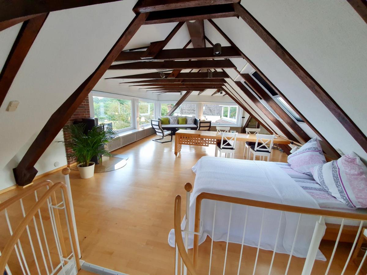 Ferienwohnung Im Auetal - Wohnung I Hanstedt Ngoại thất bức ảnh